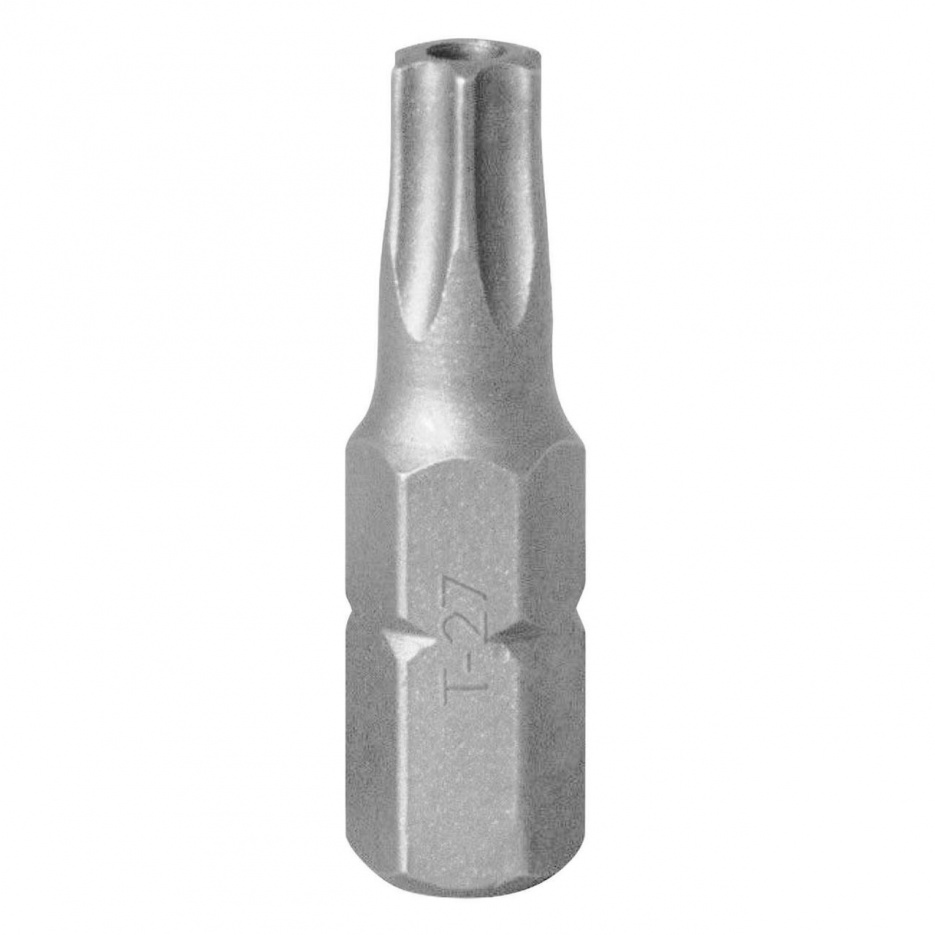 Вставка (бита) торцевая 1/4", Torx, T27, L = 25, с отверстием KING TONY 102527U