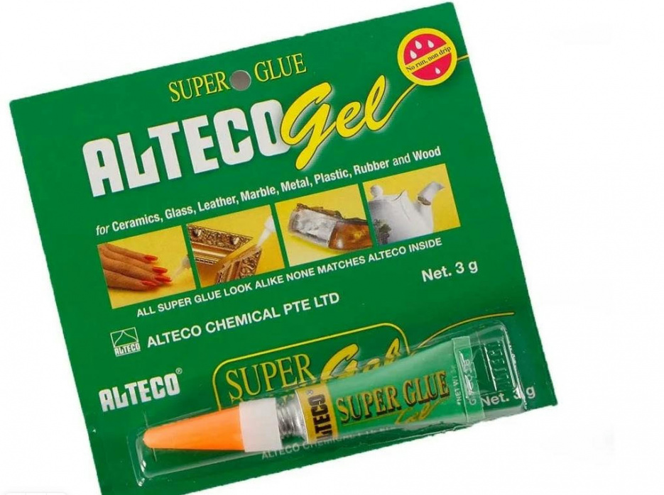 Клей супер Alteco 110 гель, цианакрилатный, 3 г ALTECO 75864A40